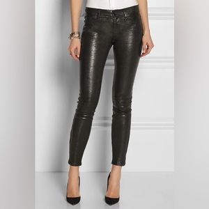 J Brand Leather Pants